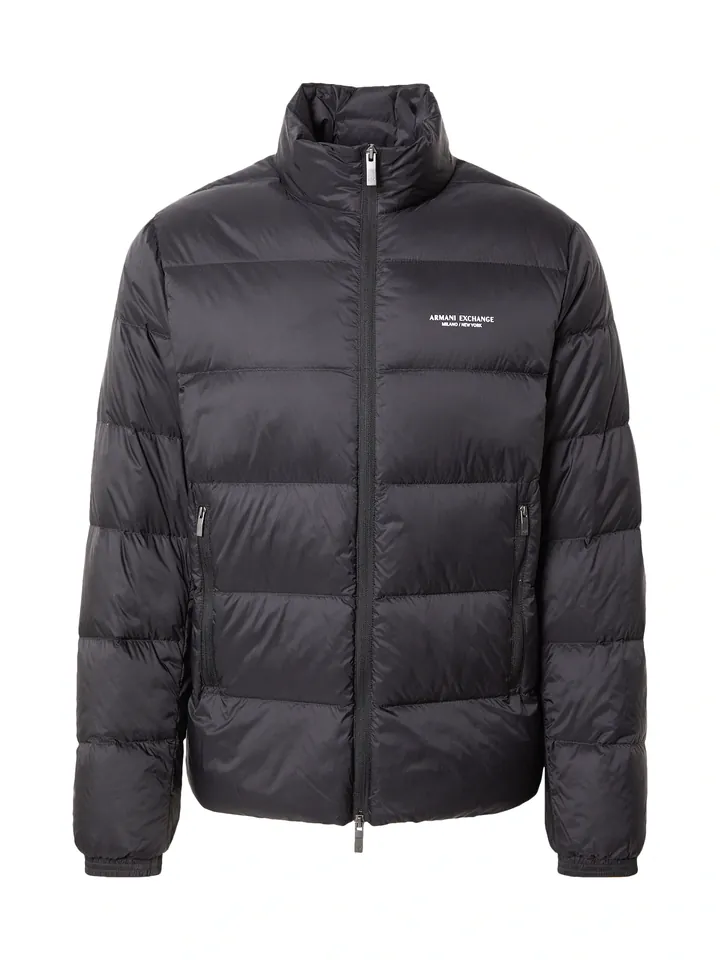 ARMANI EXCHANGE Chaqueta de entretiempo negro