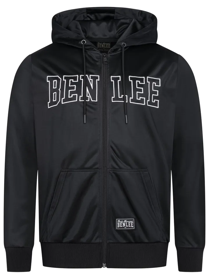 Benlee Chaqueta de chándal 'Doyle' negro / blanco