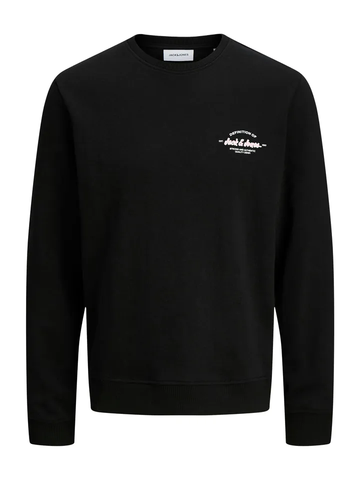JACK & JONES Sudadera 'JJBrandon' negro