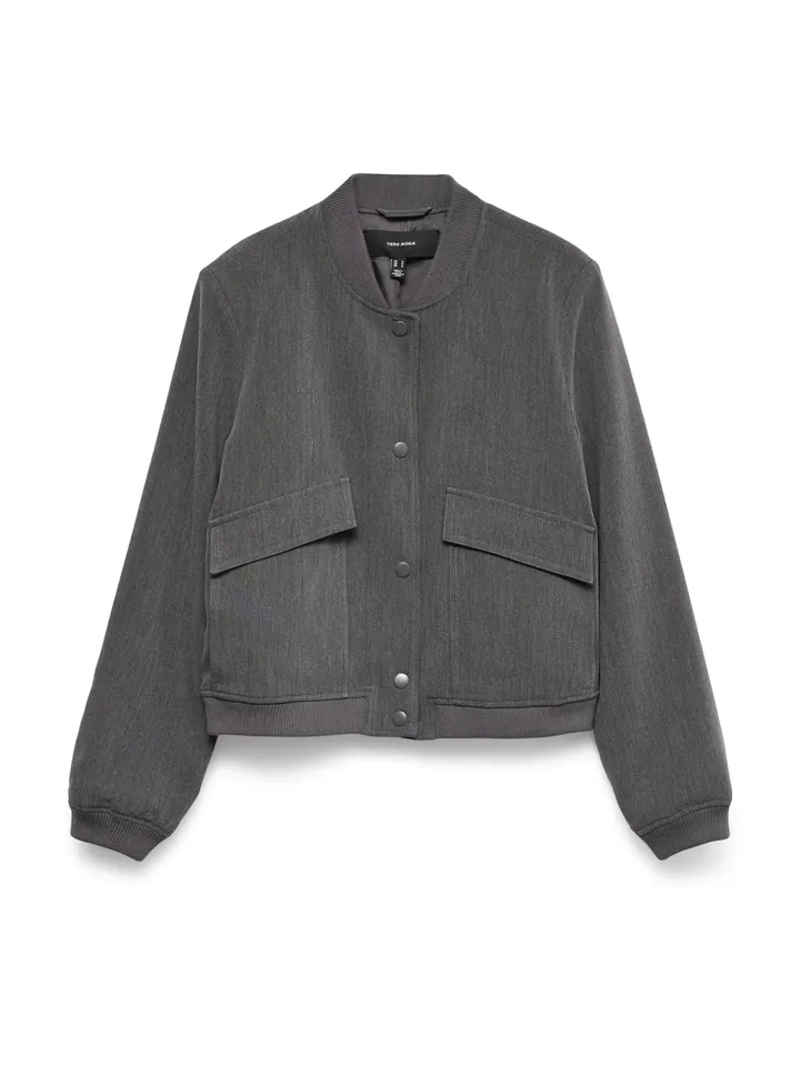 VERO MODA Chaqueta de entretiempo 'VMAMALA' gris oscuro