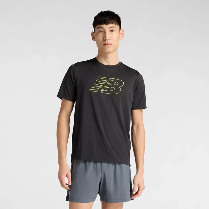 new balance Camiseta funcional 'Essential' negro