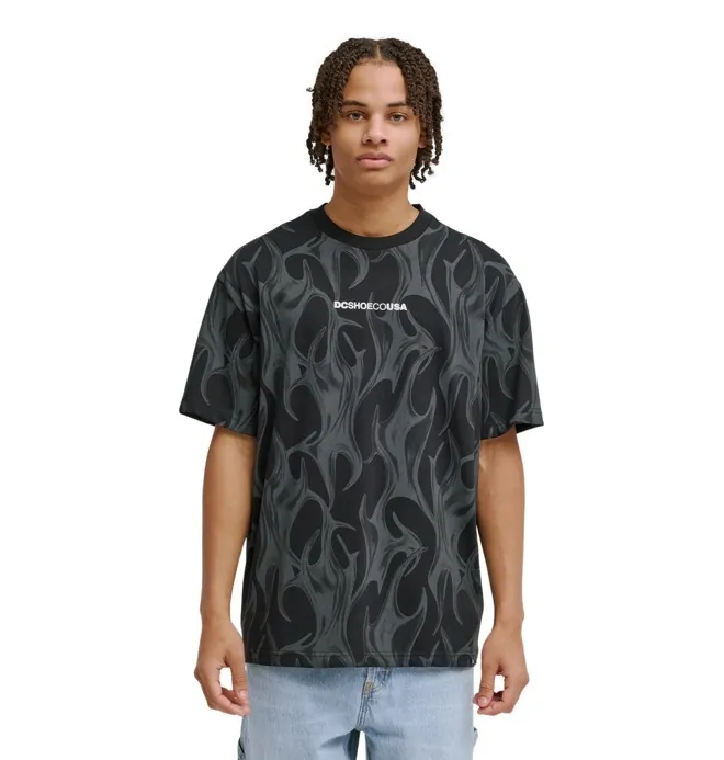 DC Liquid Fuego - Camiseta de manga corta Negro Hombre