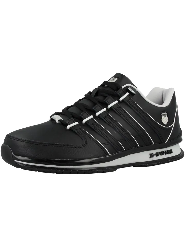 K-SWISS Zapatillas deportivas bajas negro / blanco