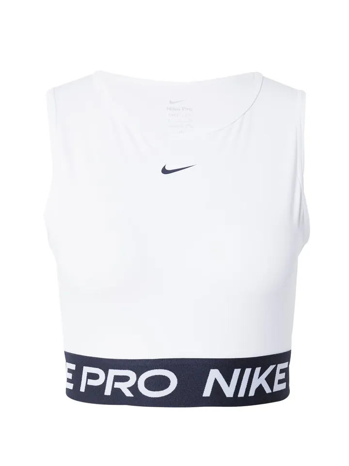 NIKE Top deportivo 'PRO 365'  marino / blanco