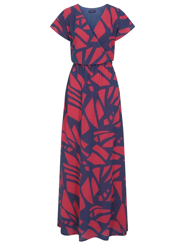 HotSquash Vestido azul oscuro / rosa