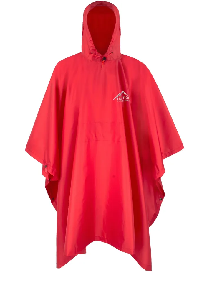 normani Chaqueta funcional 'Derry' gris claro / rojo