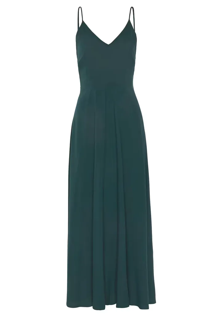 LASCANA Vestido de verano verde