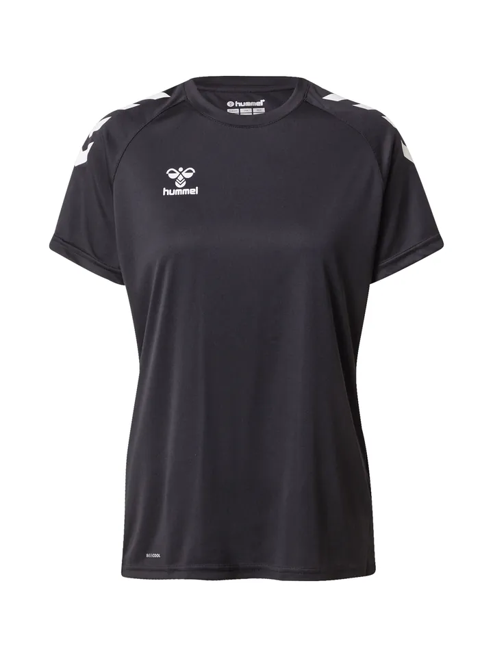 Hummel Camiseta funcional negro / blanco