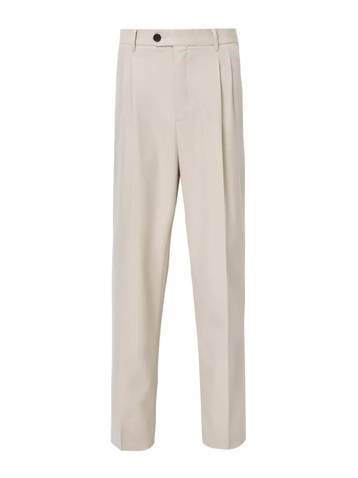 AllSaints Pantalón de pinzas greige